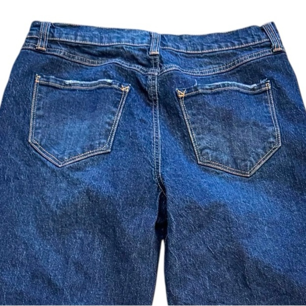 KENSIE Size 8/29 The Aubrey Retro Luxe High-Rise Relaxed Straight 30” Inseam NEW - Picture 5 of 12